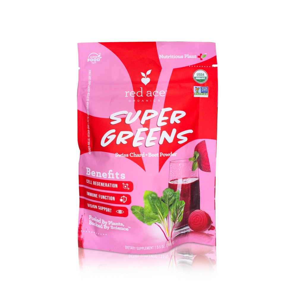 Super Greens - Swiss Chard & Red Beet Performance Powder  [1 container]